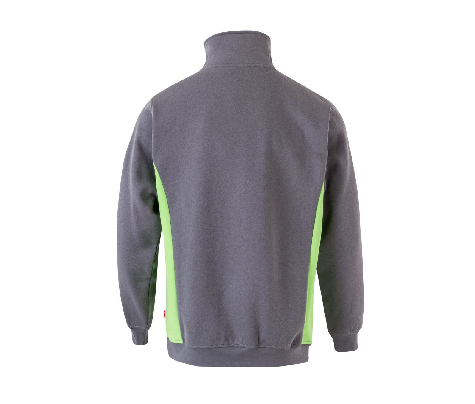 SWEAT BICOLORE COL ZIPPÉ