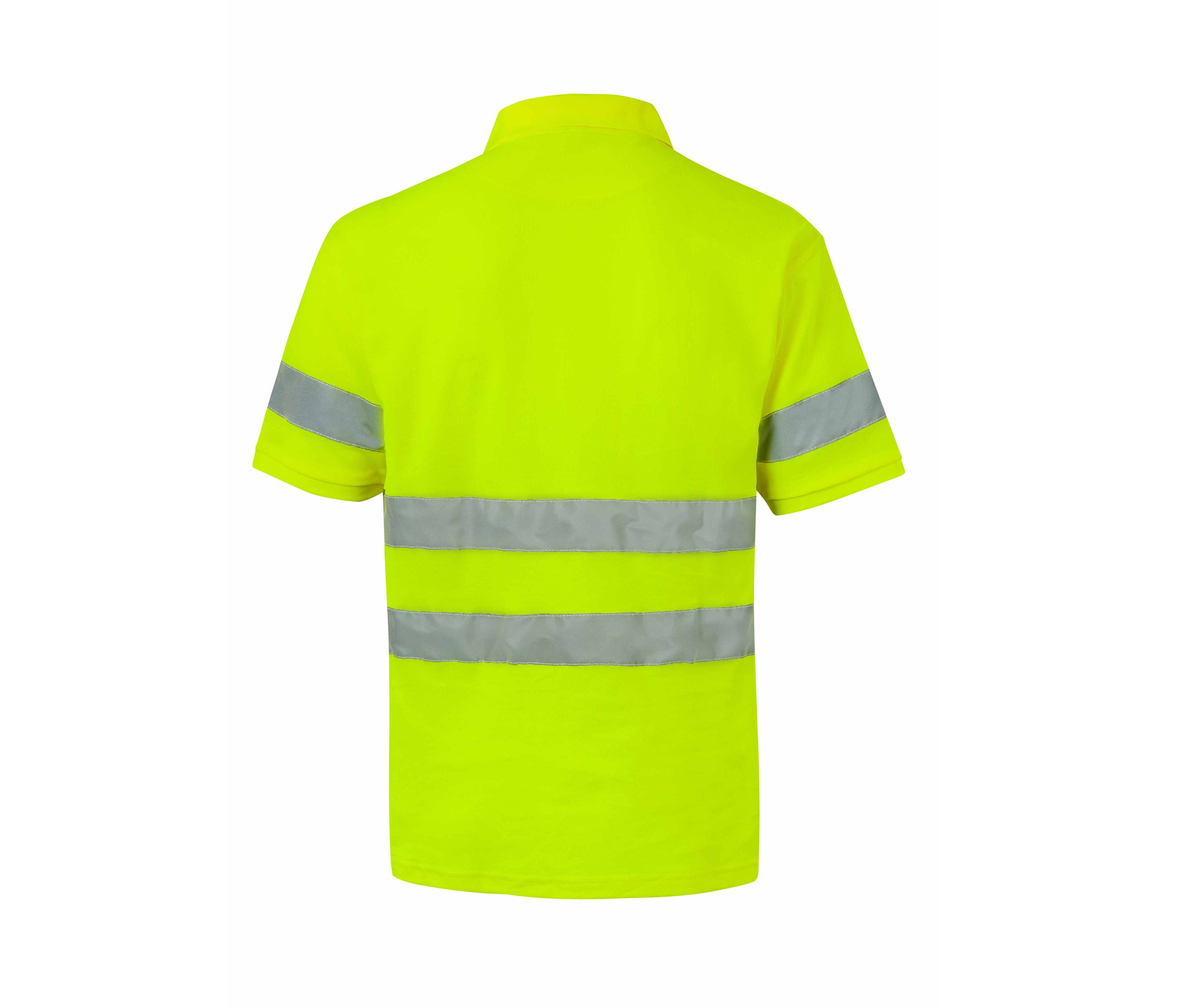 POLO COTON/POLYESTER À MANCHES COURTES HAUTE VISIBILTÉ
