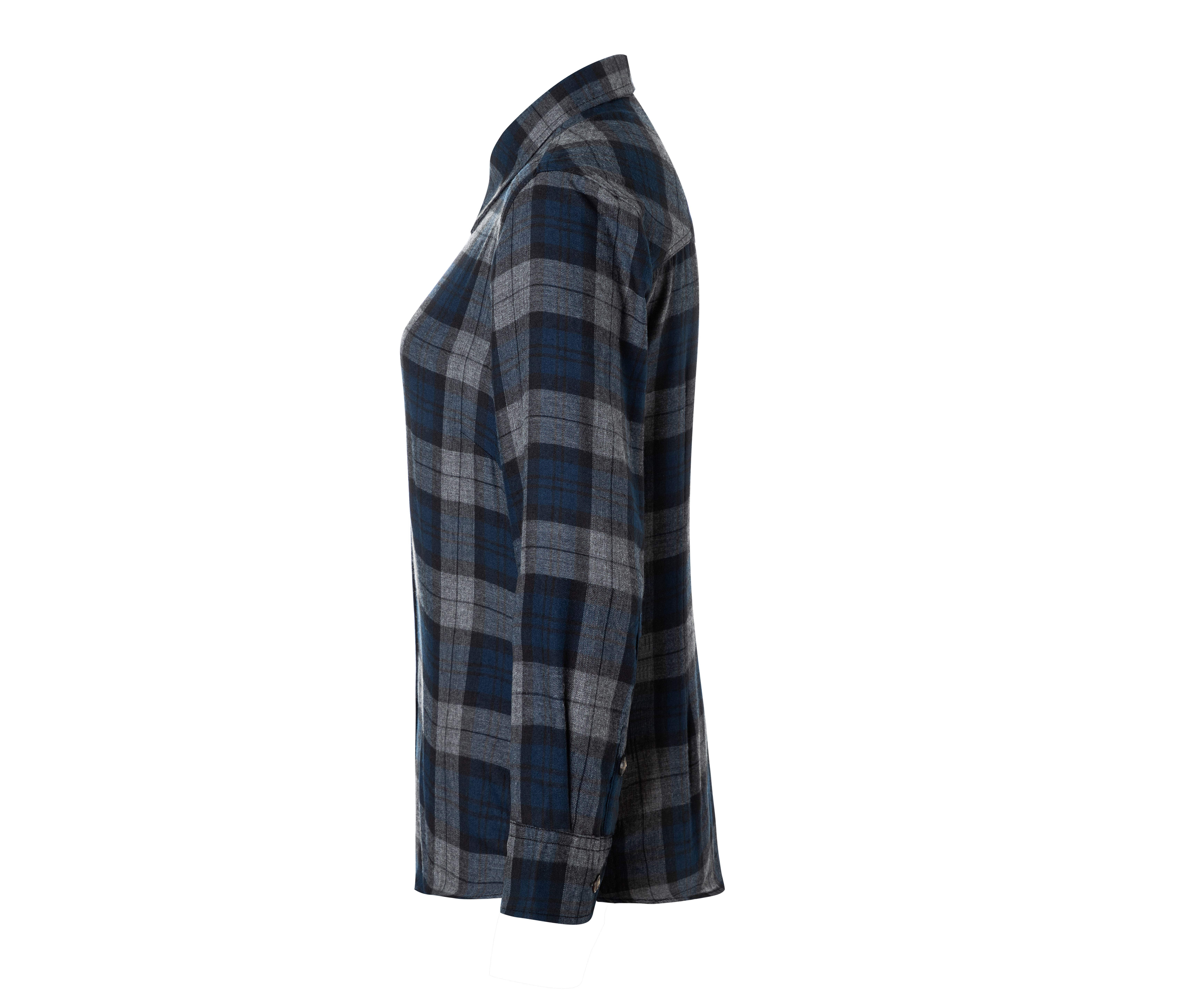 LADIES' CHECKED BLOUSE URBAN-STYLE
