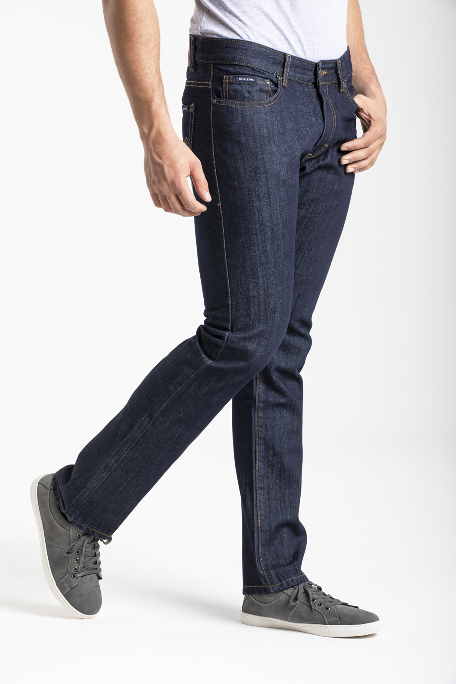 JEAN HOMME COUPE DROITE LAVÉ