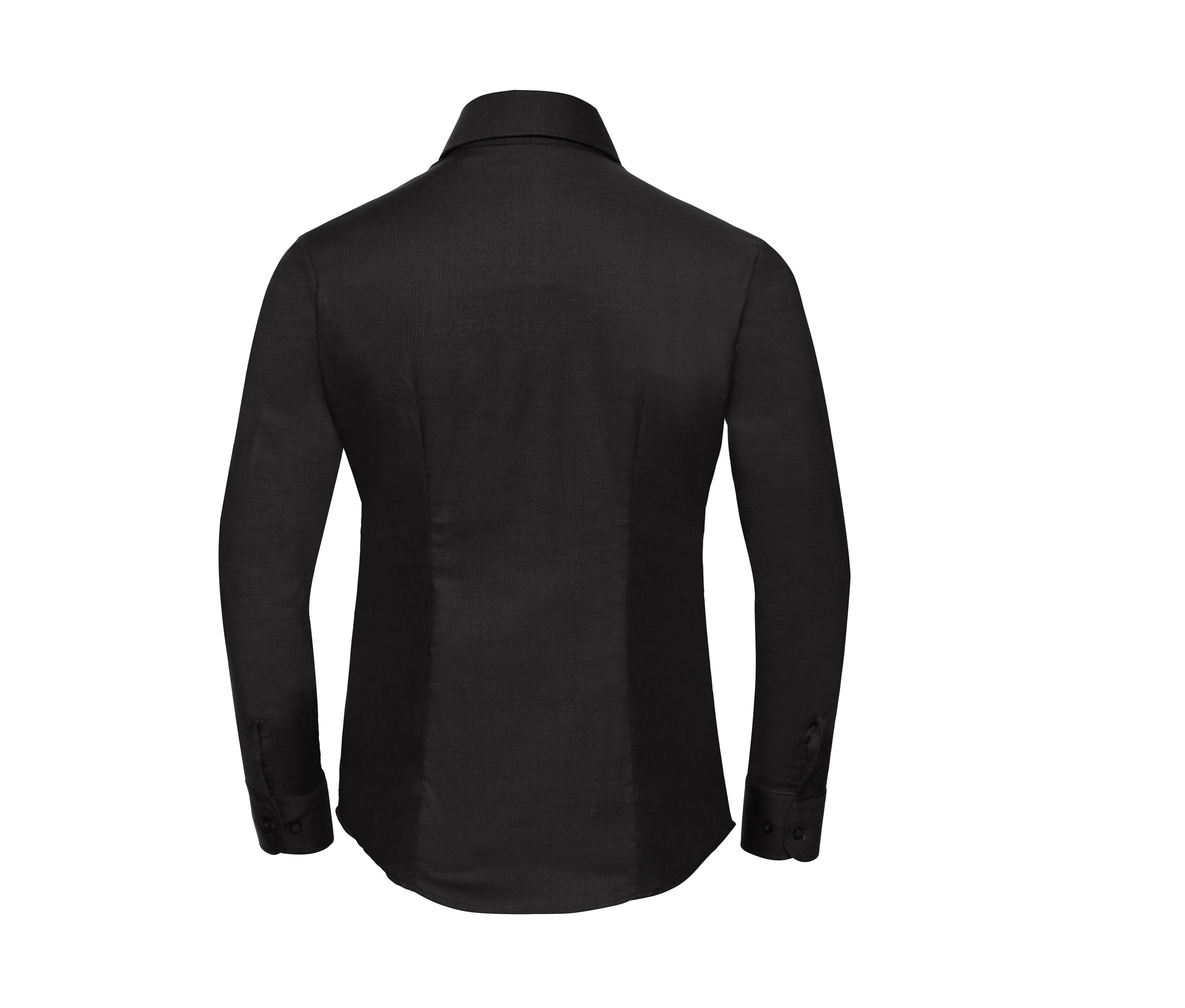 LADIES' LONG SLEEVE TAILORED OXFORD SHIRT